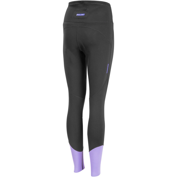 2023 Prolimit Mujer Airmax 1.5mm Neopreno SUP Trousers 400.14740.040 - Black / Lavender